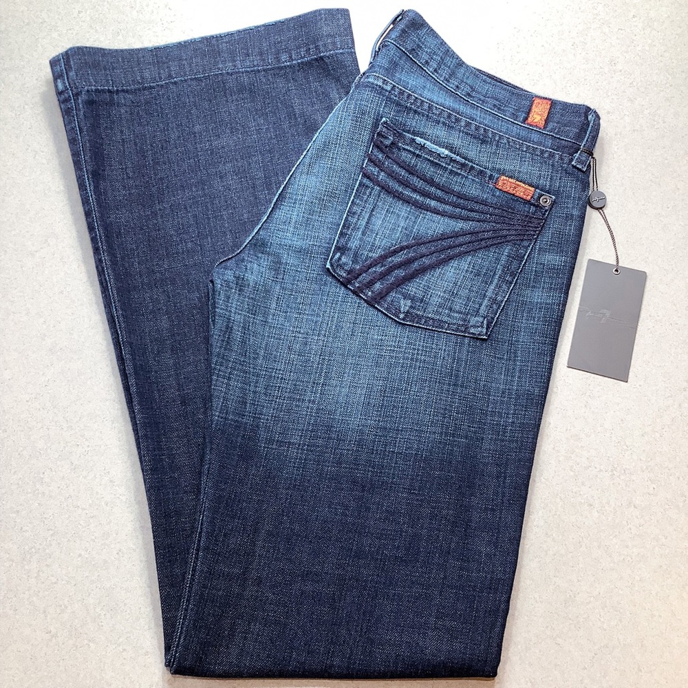 7 For All Mankind Jeans 31X34 Dojo In Seville NWT